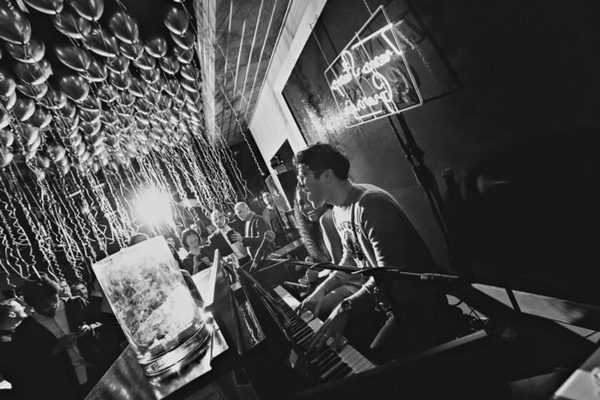 Darren Criss and Adrienne Warren at 