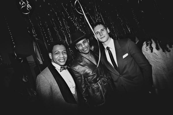 Derrick Baskin, Jeremy Pope, and Cory Michael Smith Photo
