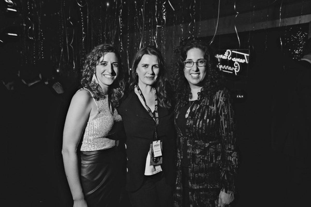 Eva Price, Carmen Pavlovic, and Mara Isaacs  at 