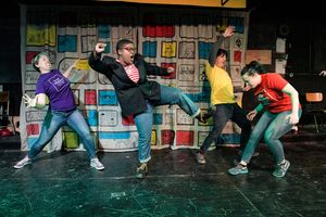 Elisa Carlson, Jasmine Henri-Jordan, Nic Park and Nancy Casas @ BroadwayWorld Elisa Carlson, Jasmine Henri-Jordan, Nic Park and Nancy Casas Photo