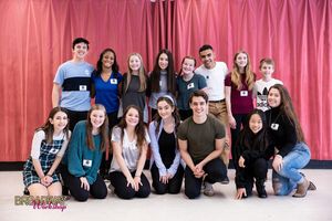 Kyle Selig and Broadway Workshop Students @ BroadwayWorld Kyle Selig and Broadway Workshop Students Photo