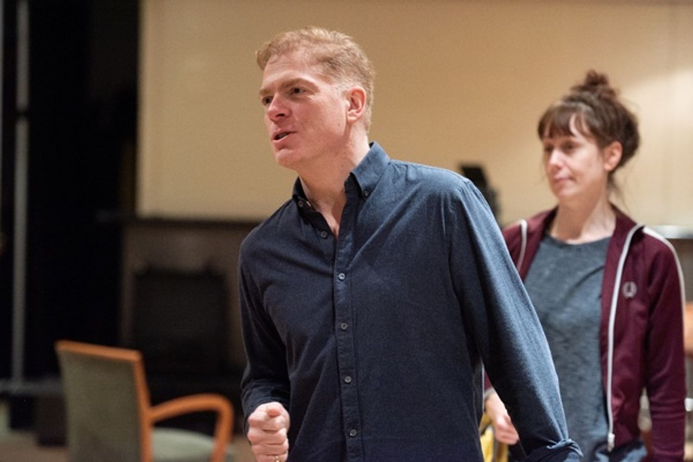 Photo Flash: Check Out Rehearsal Photos of TRYST at Chiswick Playhouse  Image