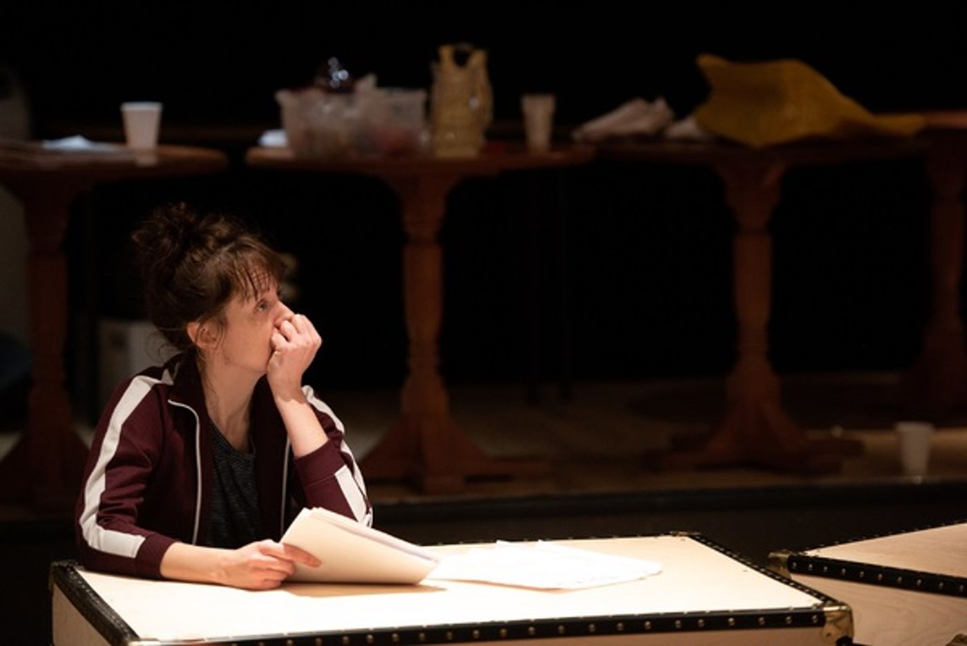 Photo Flash: Check Out Rehearsal Photos of TRYST at Chiswick Playhouse  Image