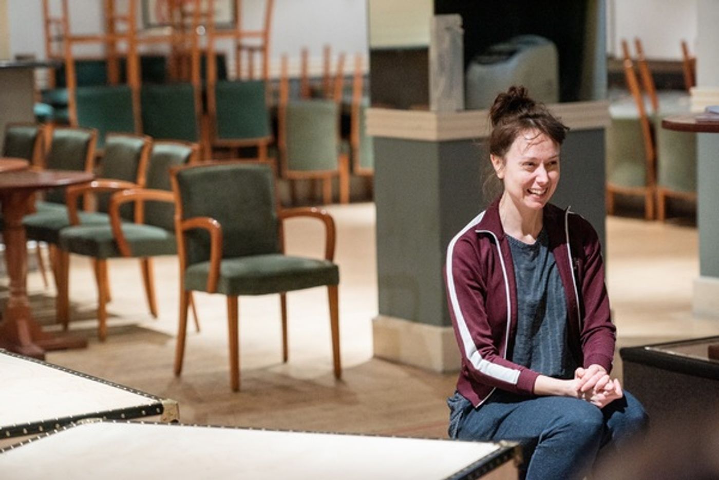 Photo Flash: Check Out Rehearsal Photos of TRYST at Chiswick Playhouse  Image