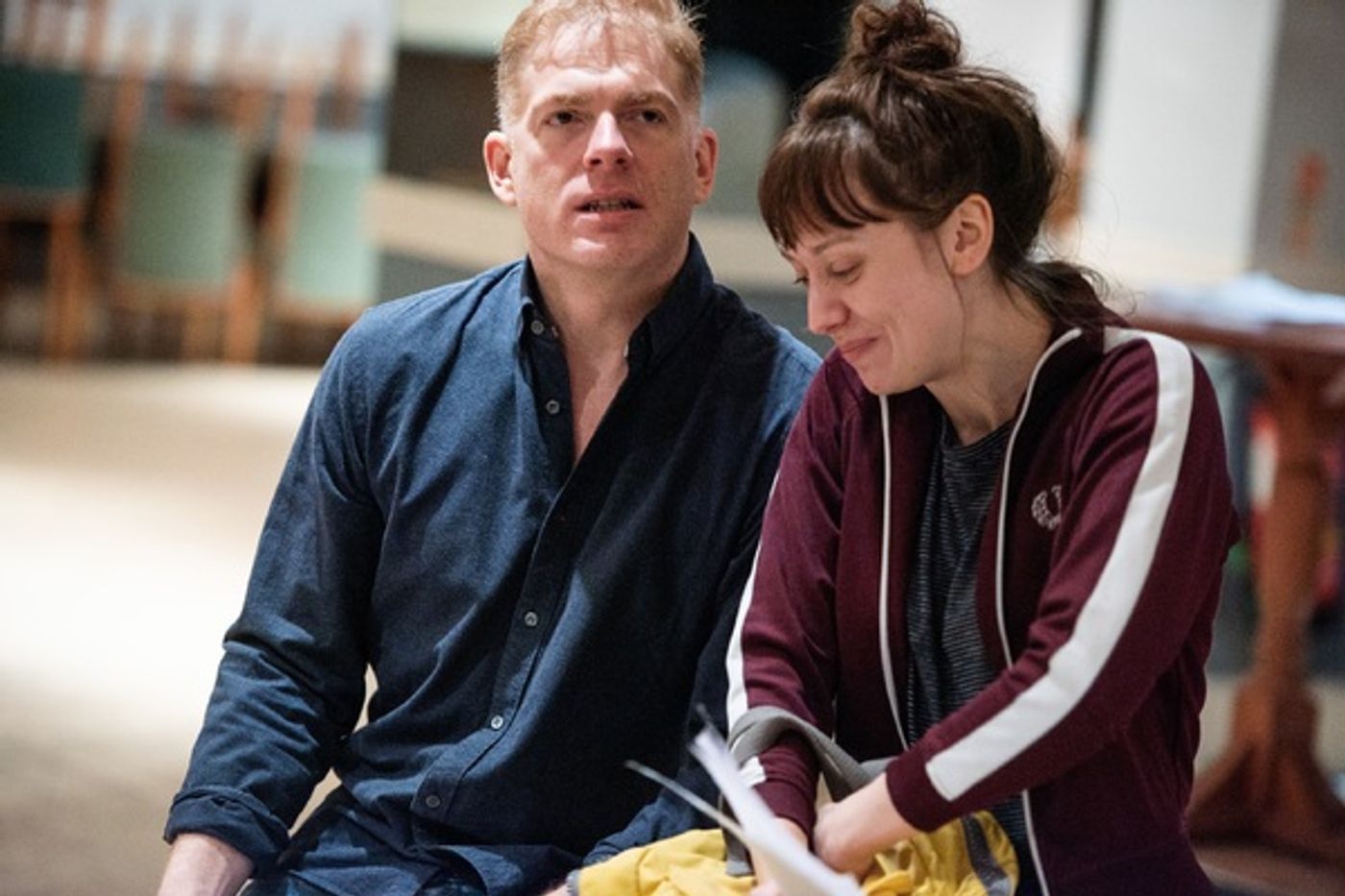 Photo Flash: Check Out Rehearsal Photos of TRYST at Chiswick Playhouse  Image