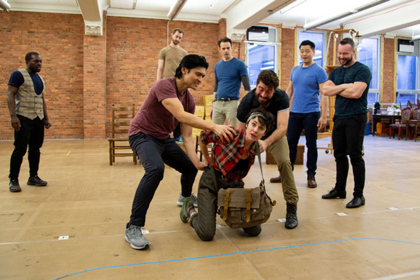 Photo Coverage: Go Inside Rehearsals for Transport Group's THE UNSINKABLE MOLLY BROWN, with Beth Malone & More!  Image