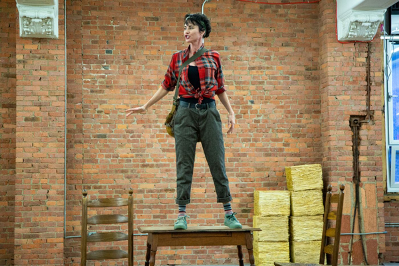 Photo Coverage: Go Inside Rehearsals for Transport Group's THE UNSINKABLE MOLLY BROWN, with Beth Malone & More!  Image