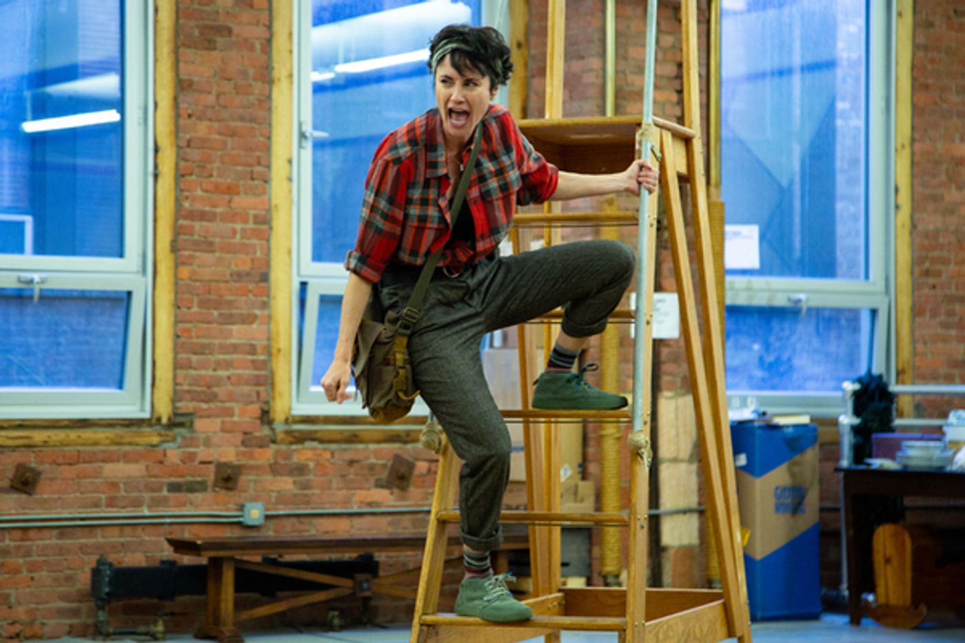 Photo Coverage: Go Inside Rehearsals for Transport Group's THE UNSINKABLE MOLLY BROWN, with Beth Malone & More!  Image