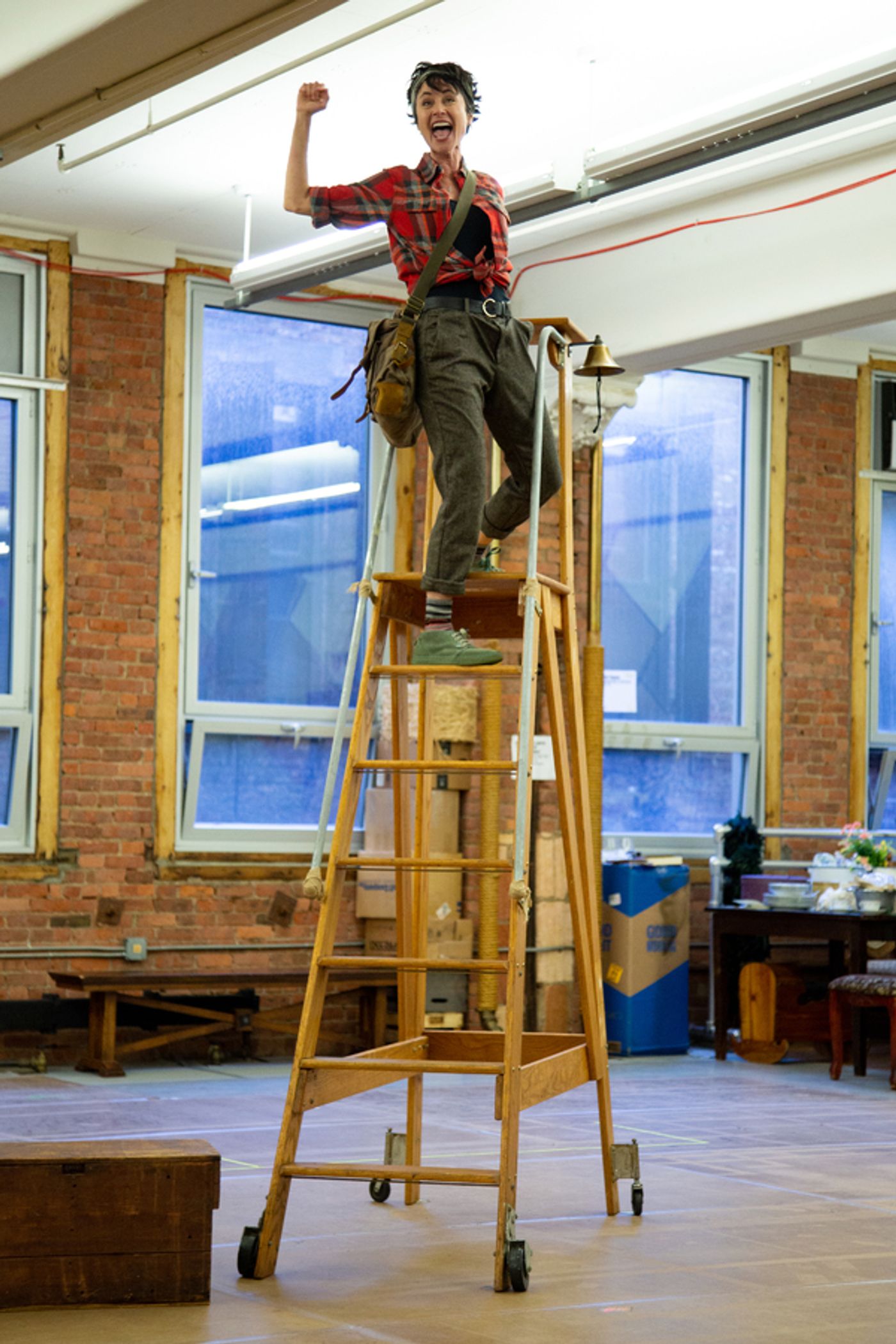 Photo Coverage: Go Inside Rehearsals for Transport Group's THE UNSINKABLE MOLLY BROWN, with Beth Malone & More!  Image