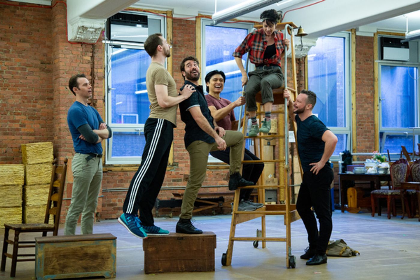 Photo Coverage: Go Inside Rehearsals for Transport Group's THE UNSINKABLE MOLLY BROWN, with Beth Malone & More!  Image