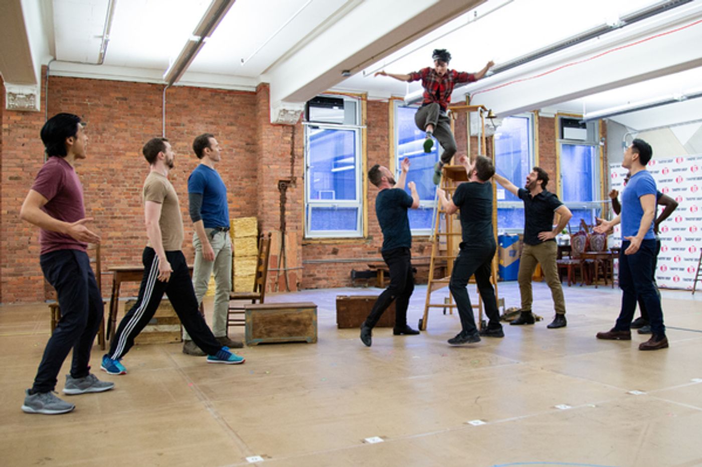 Photo Coverage: Go Inside Rehearsals for Transport Group's THE UNSINKABLE MOLLY BROWN, with Beth Malone & More!  Image