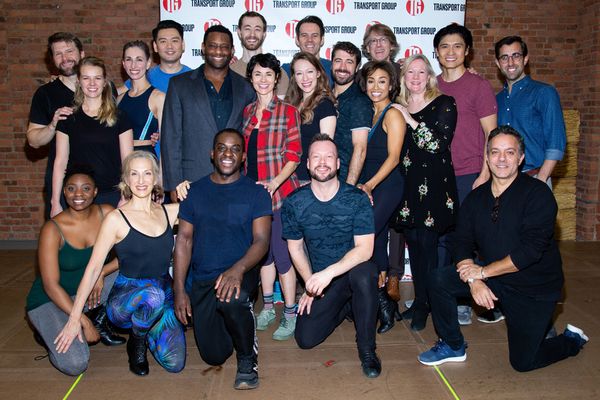 The cast and creative team of THE UNSINKABLE MOLLY BROWN Photo