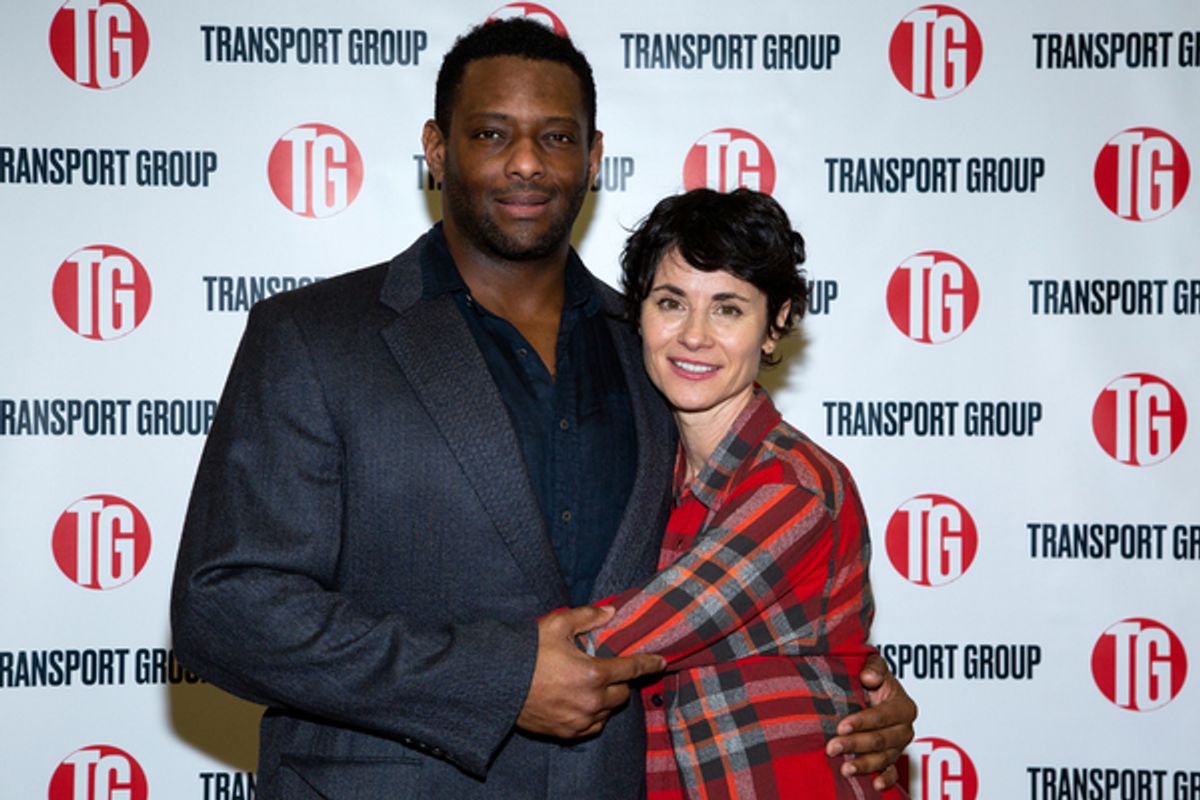 David Aron Damane, Beth Malone at 