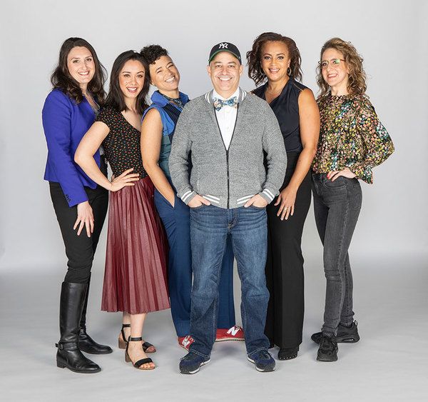 Liz Wisan, Jennifer Paredes, Rami Margron, James Vásquez, Opal Alladin, and Jenn Har Photo
