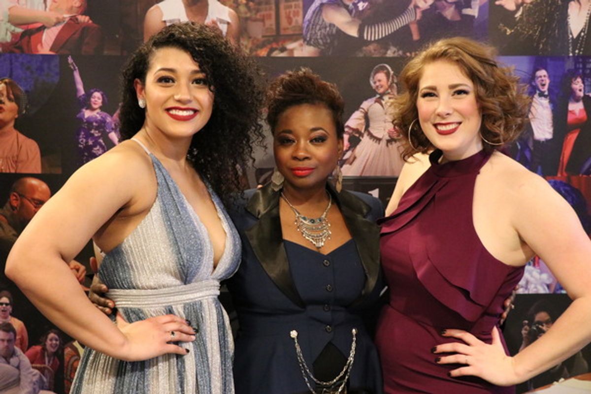 Lydia Burke, Donica Lynn and Molly Kral at 