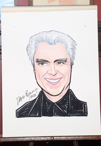 David Byrne's portrait  Photo