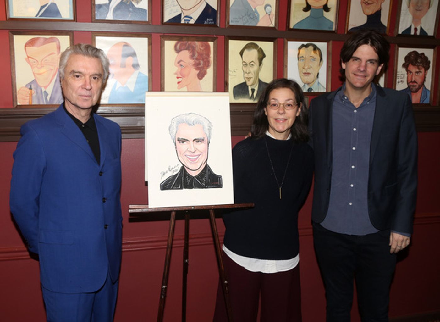 Photo Coverage: AMERICAN UTOPIA's David Byrne Celebrates New Sardi's Portrait  Image
