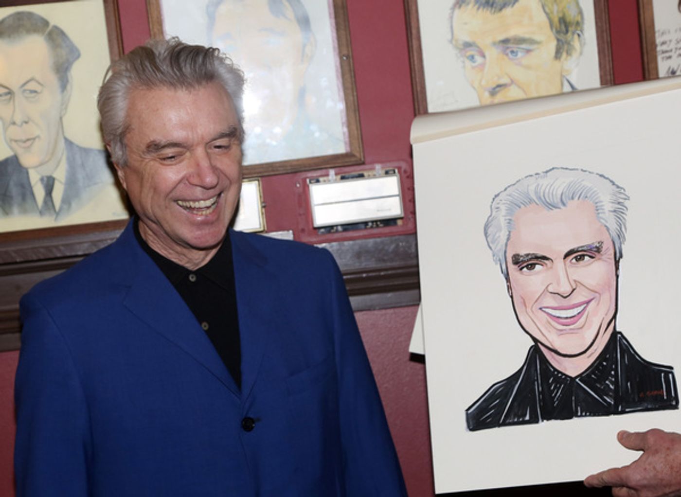 Photo Coverage: AMERICAN UTOPIA's David Byrne Celebrates New Sardi's Portrait  Image