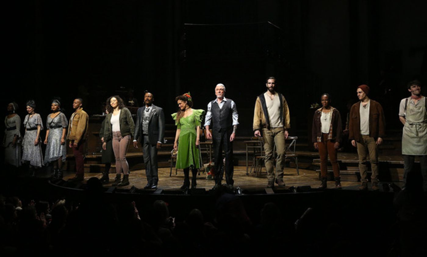 Photo Flash: The Cast of HADESTOWN Celebrates Their Grammy Win  Image