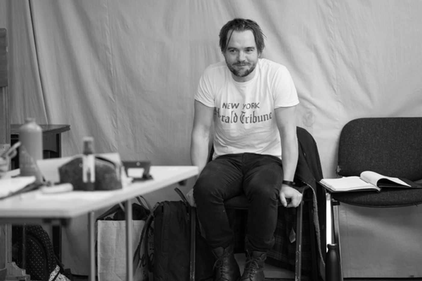 Photo Flash: Go Inside Rehearsals for the UK Tour of LADY CHATTERLEY'S LOVER Starring Rupert Hill and Phoebe Marshall  Image