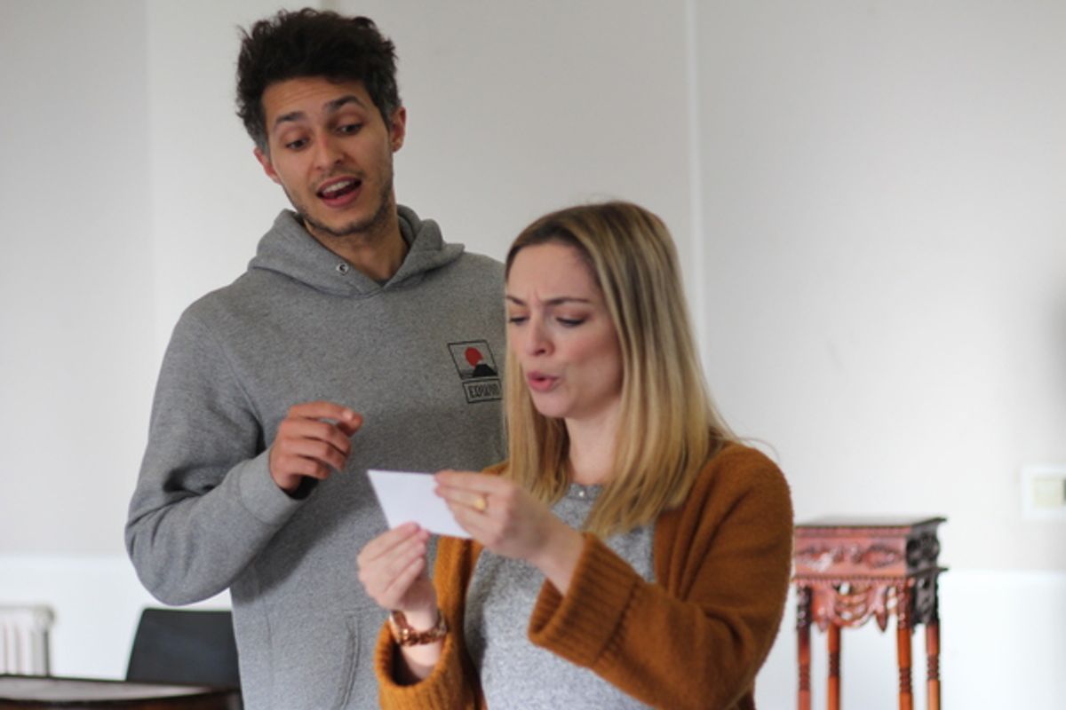 Vicki Davids, Daniel Burke at 