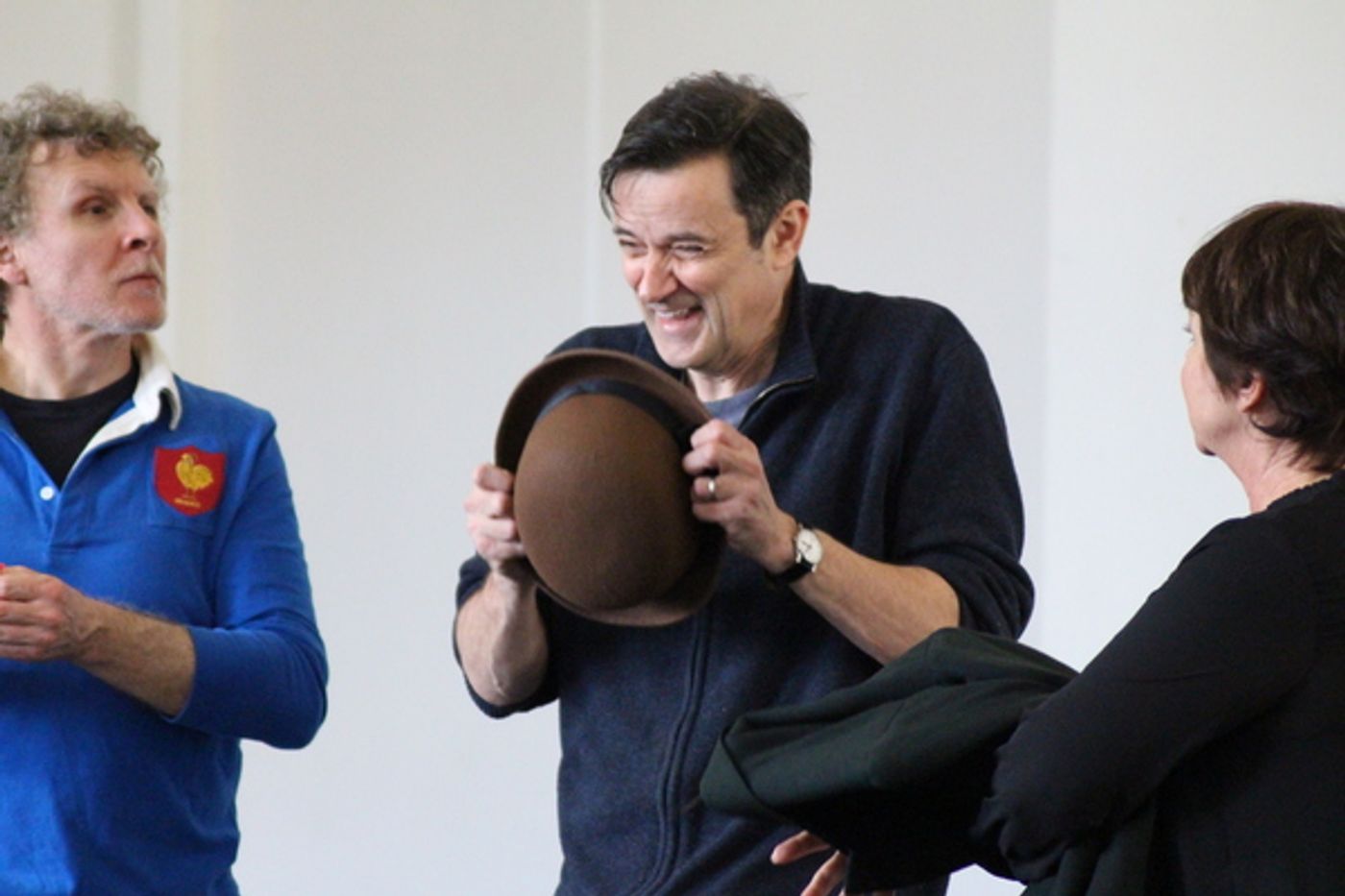 Photo Flash: In Rehearsal with BANG BANG! by John Cleese at Exeter Northcott Theatre  Image