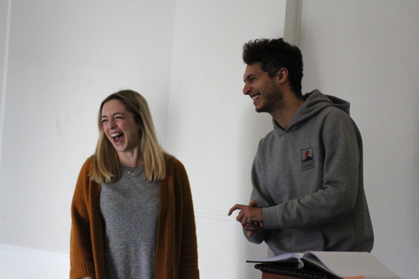 Photo Flash: In Rehearsal with BANG BANG! by John Cleese at Exeter Northcott Theatre  Image