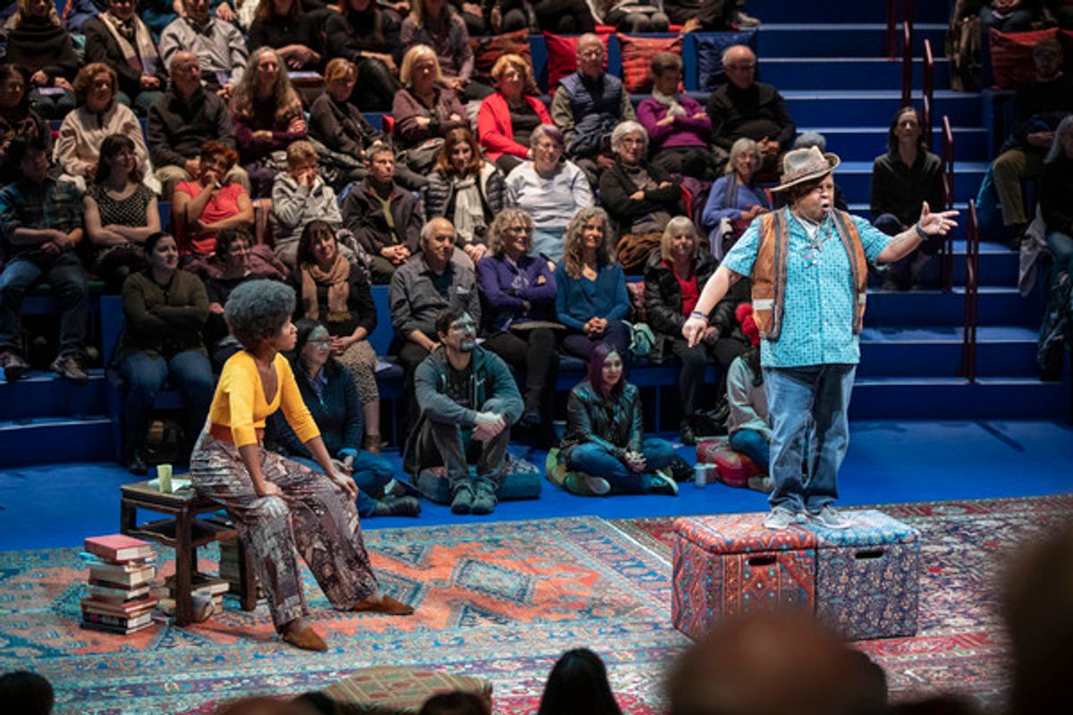 Gabrielle Beckford and Patrena Murray at 