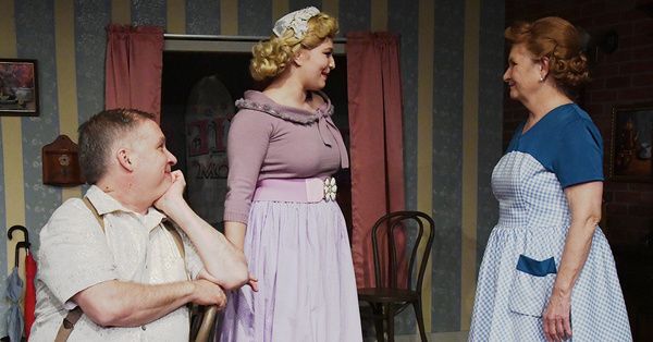 Mark-Brian Sonna as Glease, Jordan Thomas as Jo Beth, Barrie Alguire as Clemmie Photo