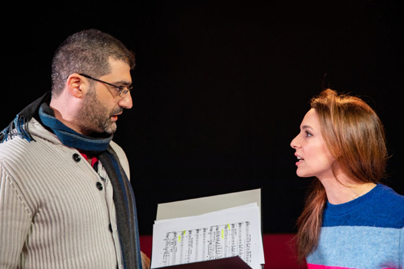 Photo Flash: Inside Rehearsal For Opera Undone: TOSCA and LA BOHEME  Image