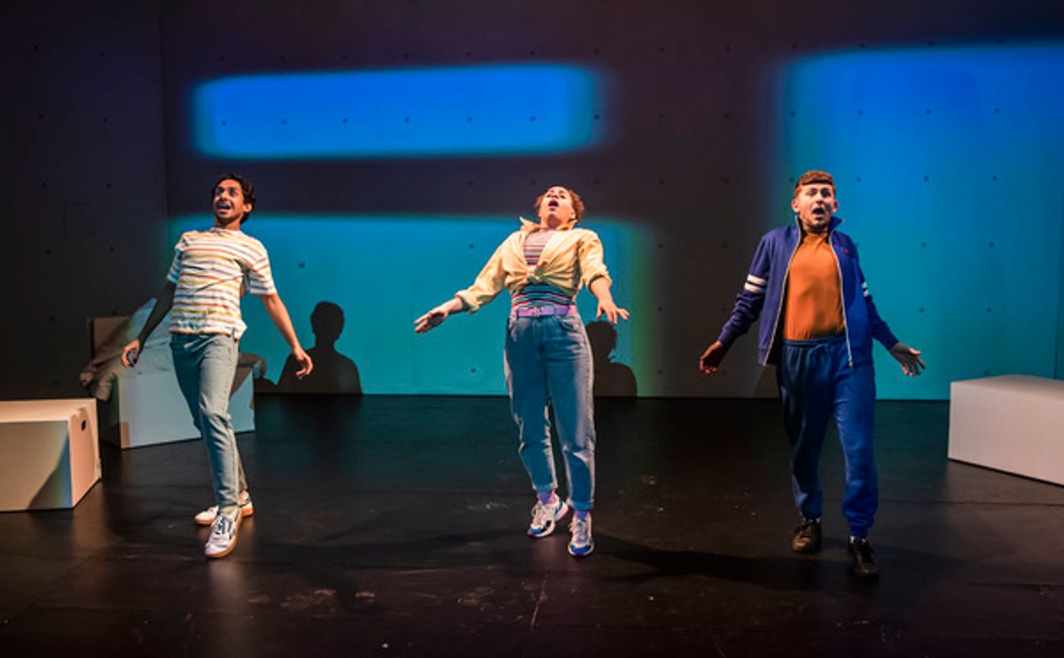 Akshay Sharan, Emily Burnett, James Russell-Morley at 