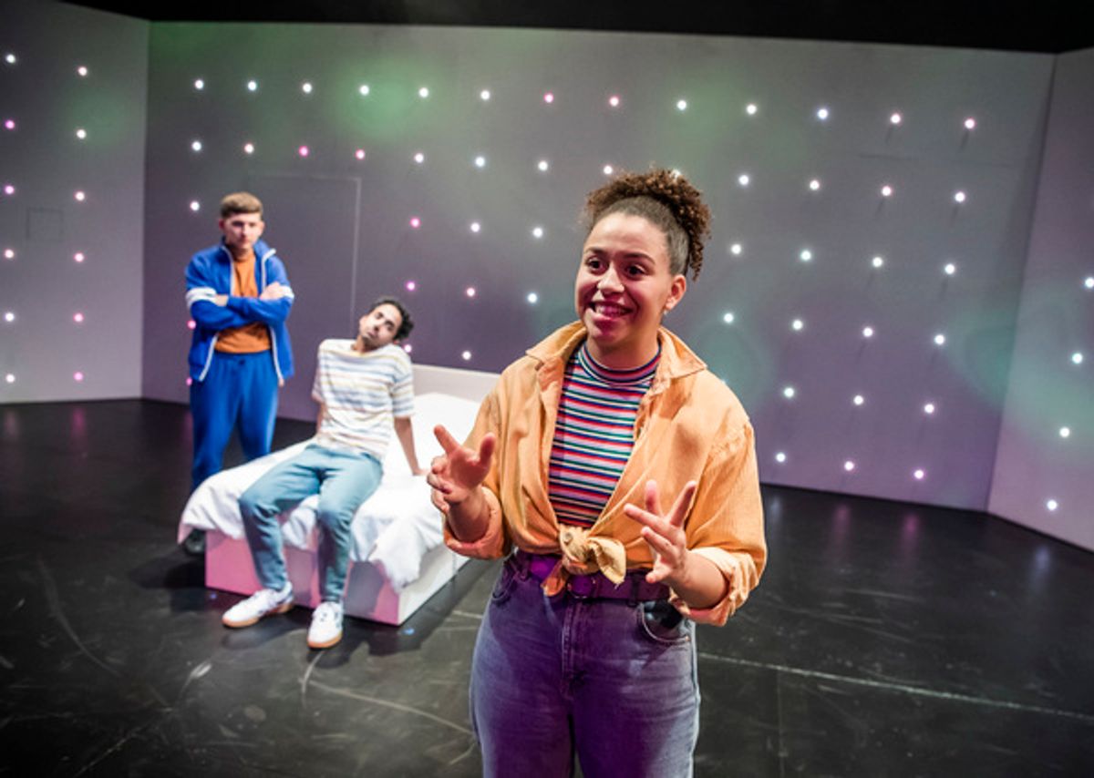 James Russell-Morley, Akshay Sharan and Emily Burnett at 