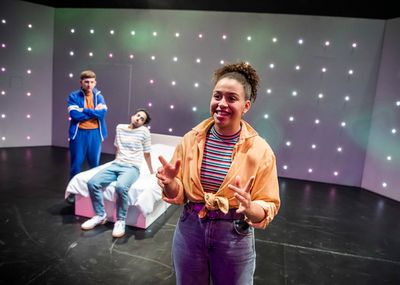 James Russell-Morley, Akshay Sharan and Emily Burnett Photo