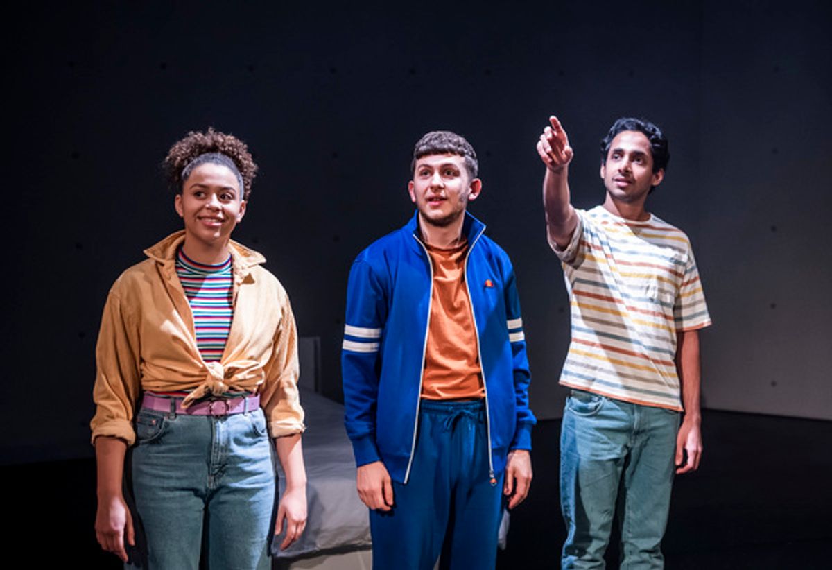 Emily Burnett, James Russell-Morley, Akshay Sharan at 