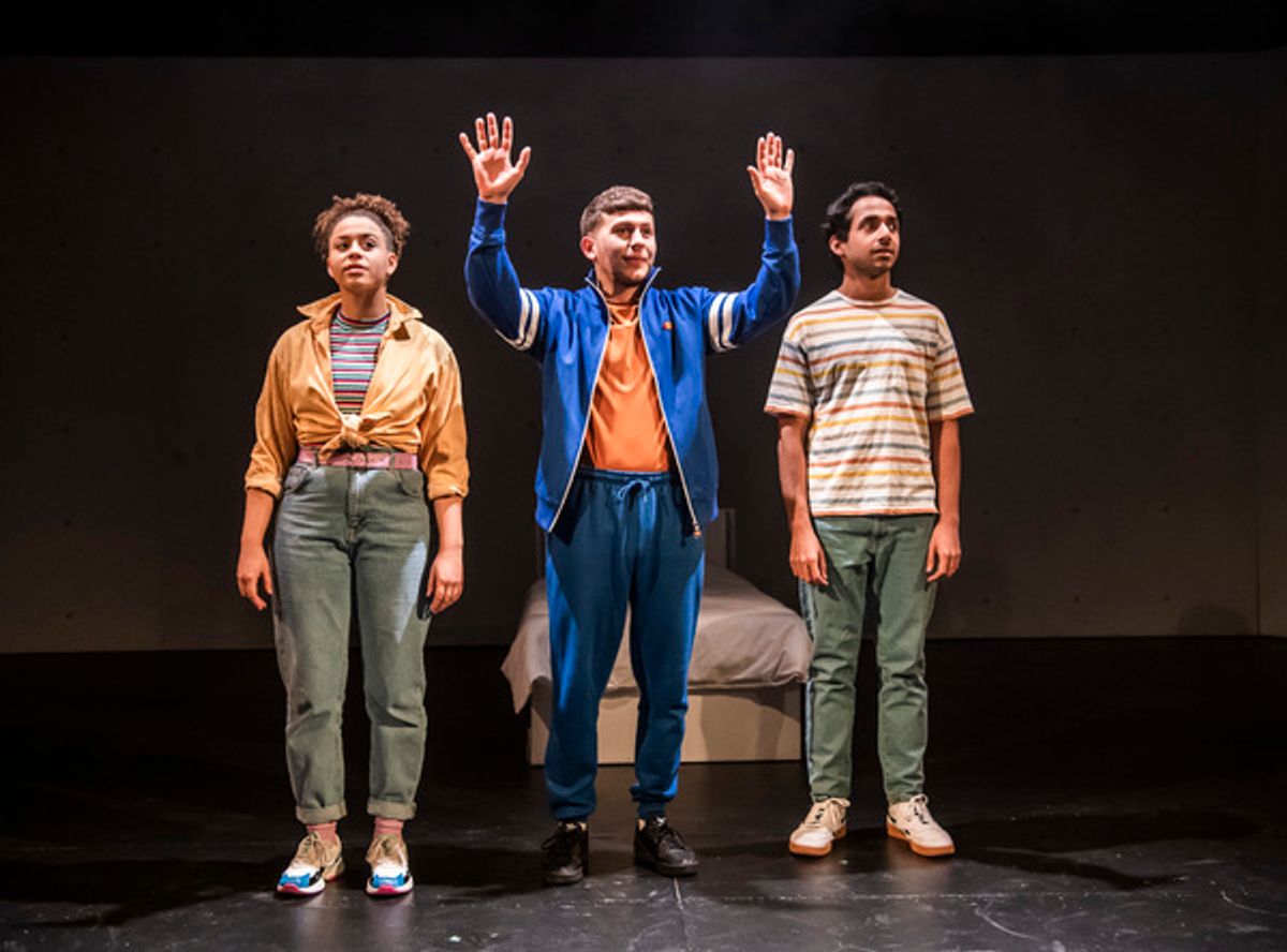 Emily Burnett, James Russell-Morley, Akshay Sharan at 