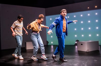 Akshay Sharan, Emily Burnett, James Russell-Morley Photo