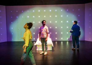 Emily Burnett, Akshay Sharan and James Russell-Morley @ BroadwayWorld Emily Burnett, Akshay Sharan and James Russell-Morley Photo