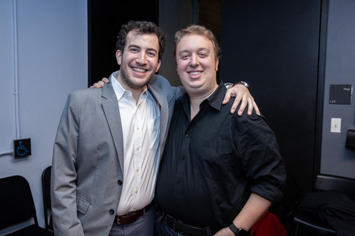 Ben Caplan and Harrison Chad at 