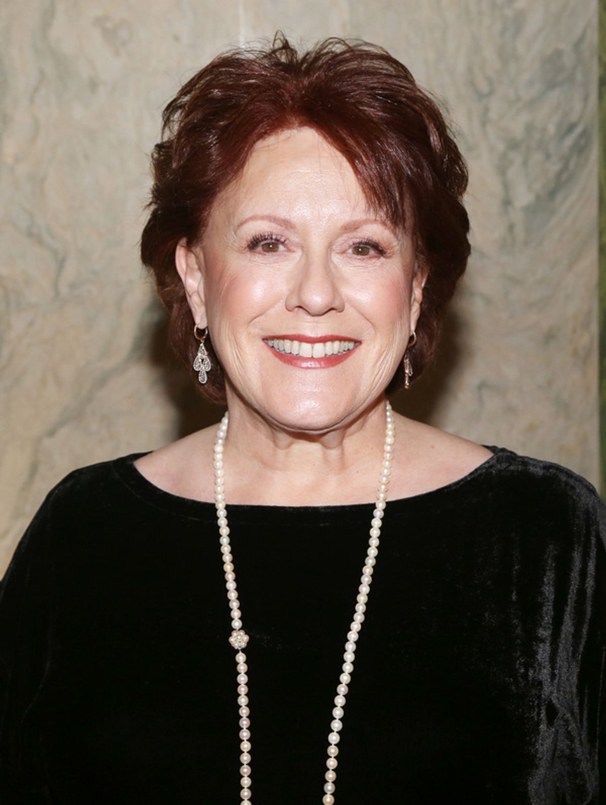 NEW YORK, NEW YORK - JANUARY 30: Judy Kaye poses at a Meet & Greet for the new cast and creative team of the new musical 'Diana' on Broadway at The Lotte New York Palace on January 30, 2020 in New York City. (Photo by Bruce Glikas) at 