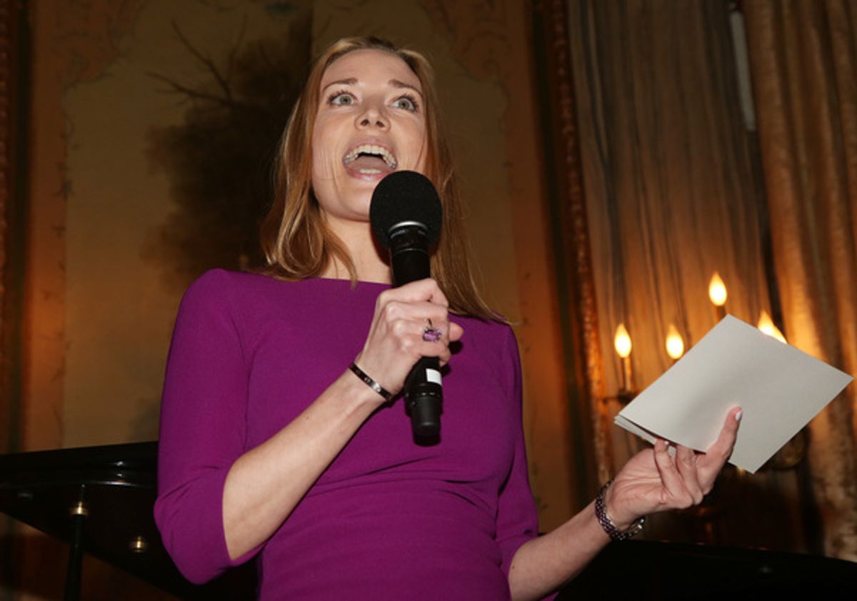 NEW YORK, NEW YORK - JANUARY 30: Imogen Lloyd Webber at a Meet & Greet for the new cast and creative team of the new musical 'Diana' on Broadway at The Lotte New York Palace on January 30, 2020 in New York City. (Photo by Bruce Glikas) at 