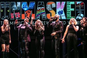 Alex Finke, Mauricio Martinez, Mamie Parris, Nicholas
Edwards, Amy Justman, and Alyssa Giannetti @ BroadwayWorld Alex Finke, Mauricio Martinez, Mamie Parris, Nicholas
Edwards, Amy Justman, and Alyss Photo