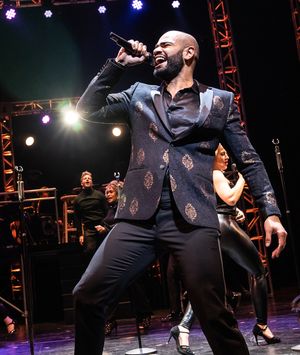 Nicholas Edwards with Jeremy Landon Hays, Rema Webb,
and Mamie Parris @ BroadwayWorld Nicholas Edwards with Jeremy Landon Hays, Rema Webb,
and Mamie Parris Photo