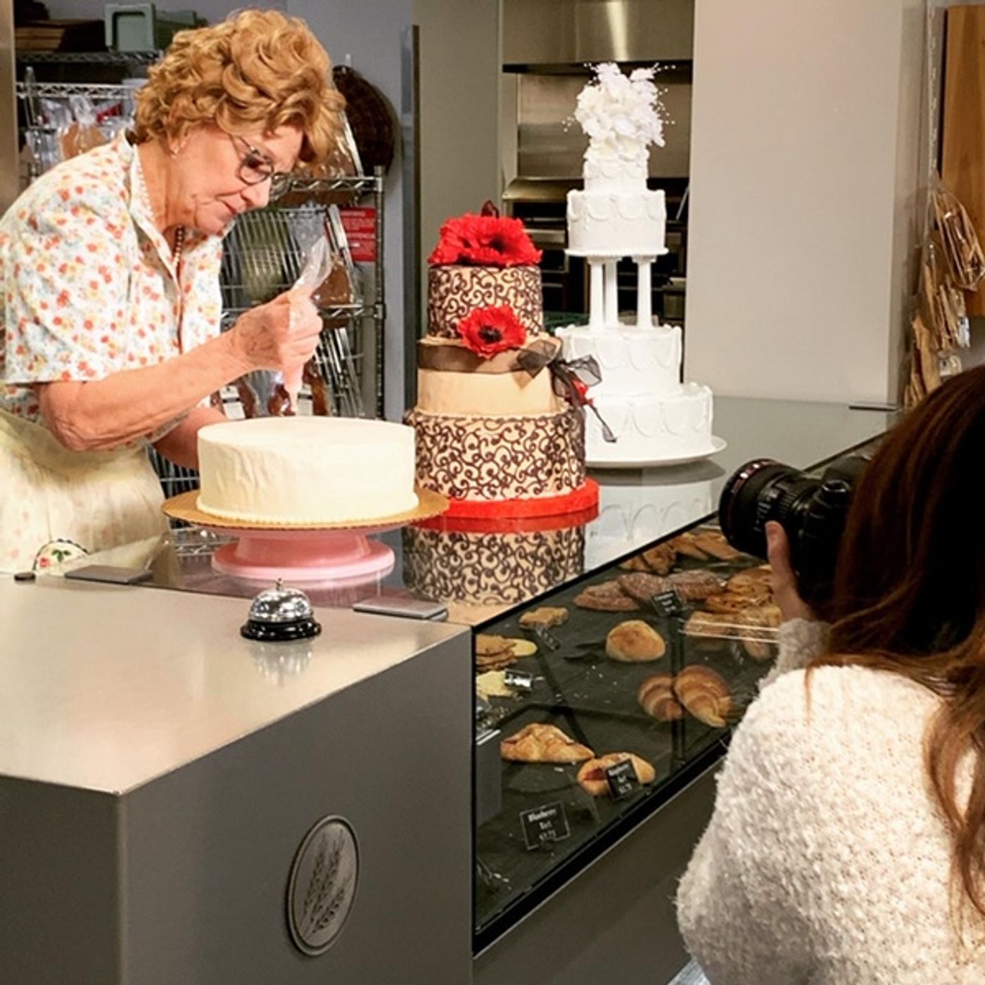 Photo Flash: Behind the Scenes At The Photo Shoot For THE CAKE At Farmers Alley Theatre  Image
