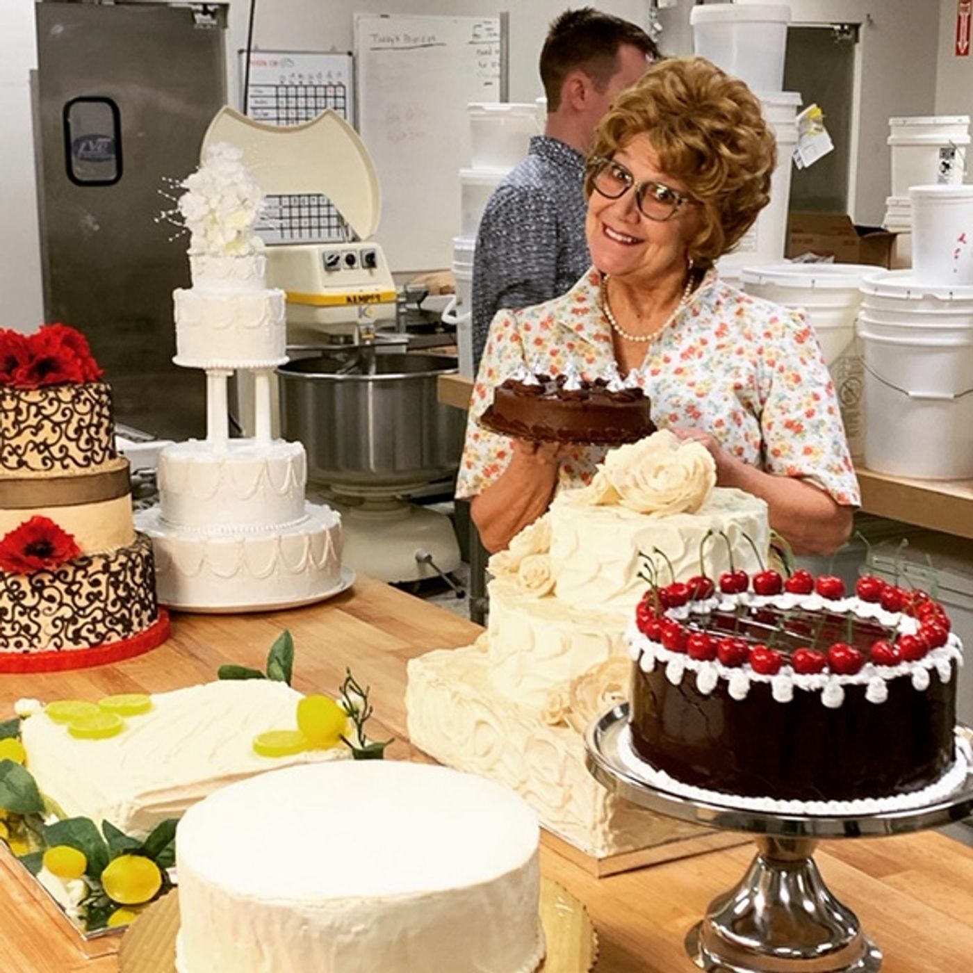 Photo Flash: Behind the Scenes At The Photo Shoot For THE CAKE At Farmers Alley Theatre  Image