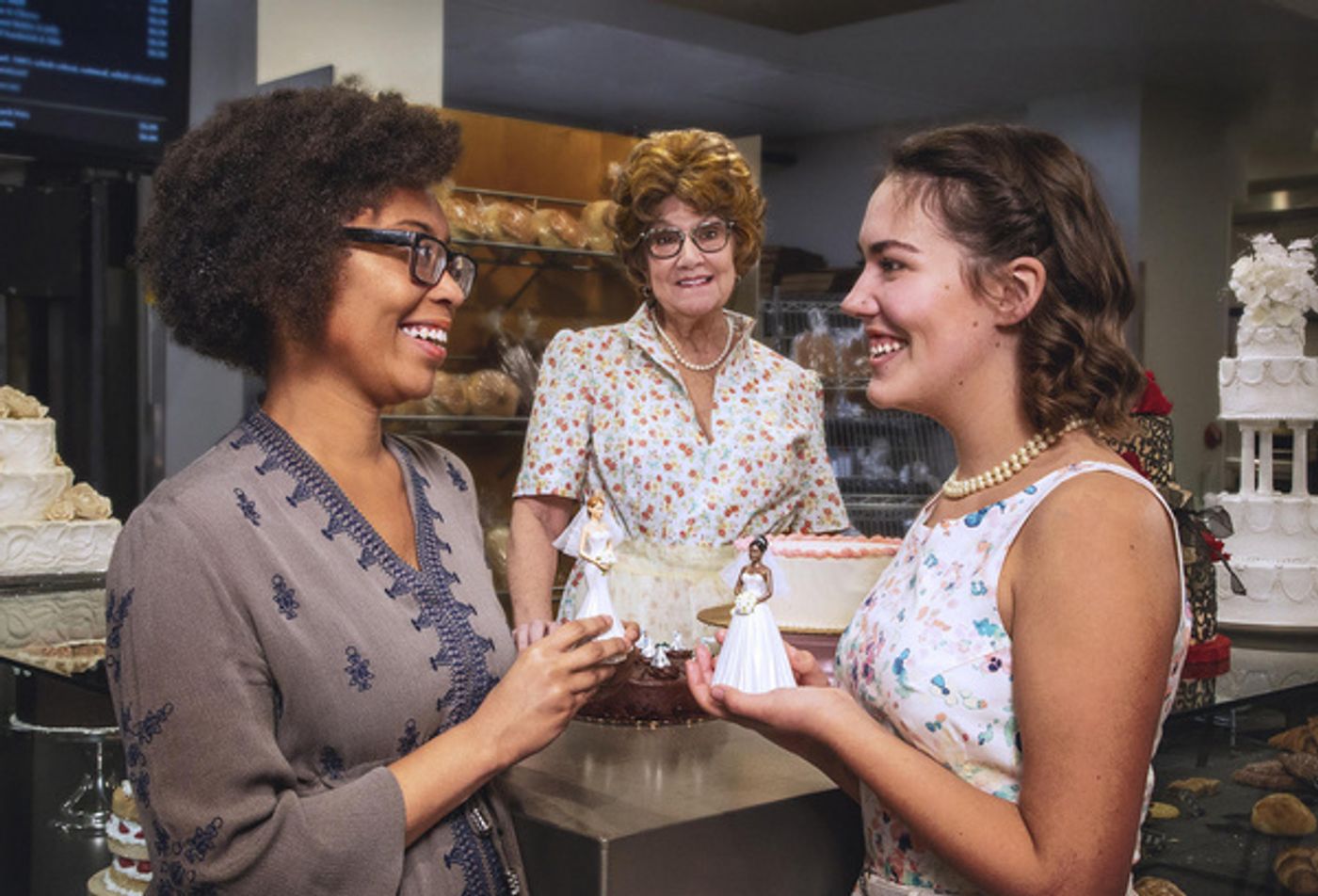 Photo Flash: Behind the Scenes At The Photo Shoot For THE CAKE At Farmers Alley Theatre  Image