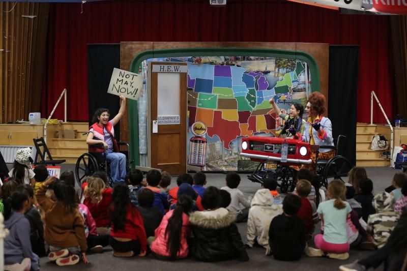 Photo Flash: National Disability Theatre Launches School Tour with La Jolla Playhouse to Celebrate ADA 30th Anniversary Photo Flash: National Disability Theatre Launches School Tour with La Jolla Playhouse to Celebrate ADA 30th Anniversary Image