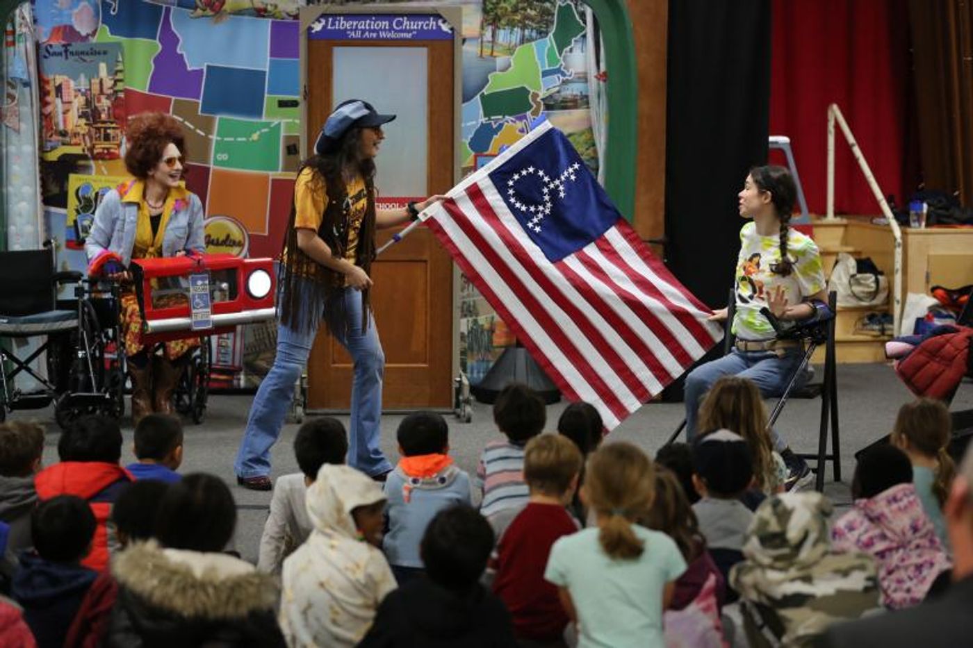 Photo Flash: National Disability Theatre Launches School Tour with La Jolla Playhouse to Celebrate ADA 30th Anniversary Photo Flash: National Disability Theatre Launches School Tour with La Jolla Playhouse to Celebrate ADA 30th Anniversary Image
