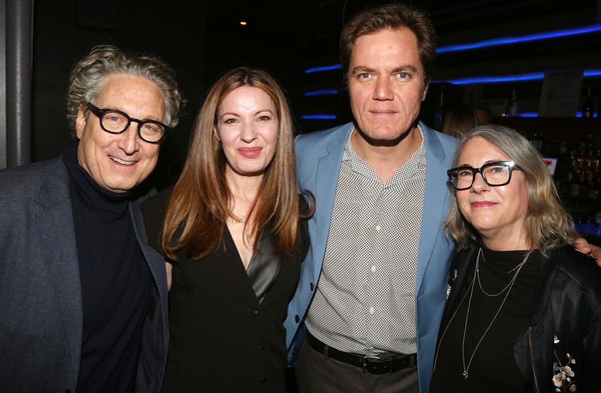 Bernard Telsey, Kate Arrington, Michael Shannon and Ellen Lewis  at 