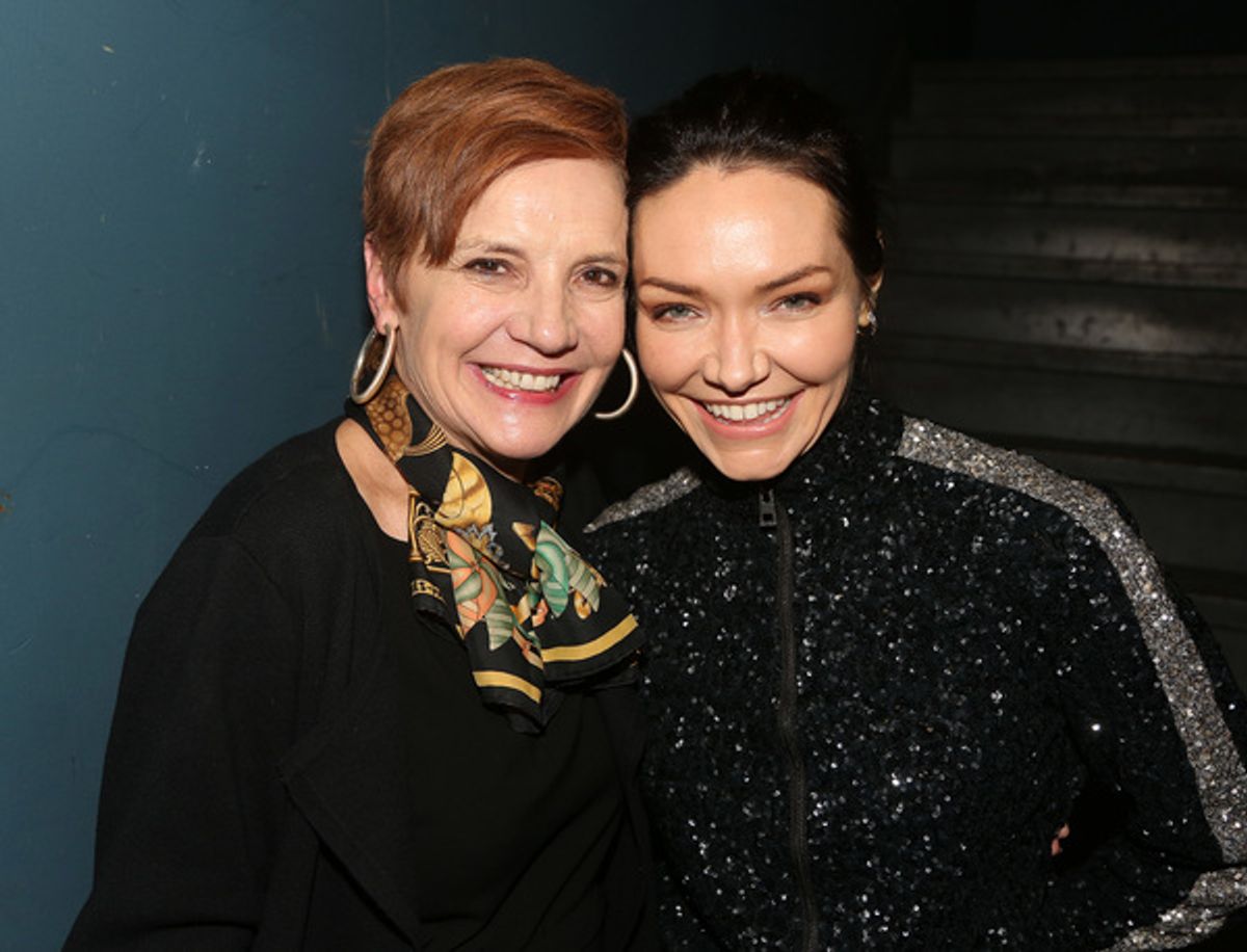 Tara Rubin, Katrina Lenk  at 