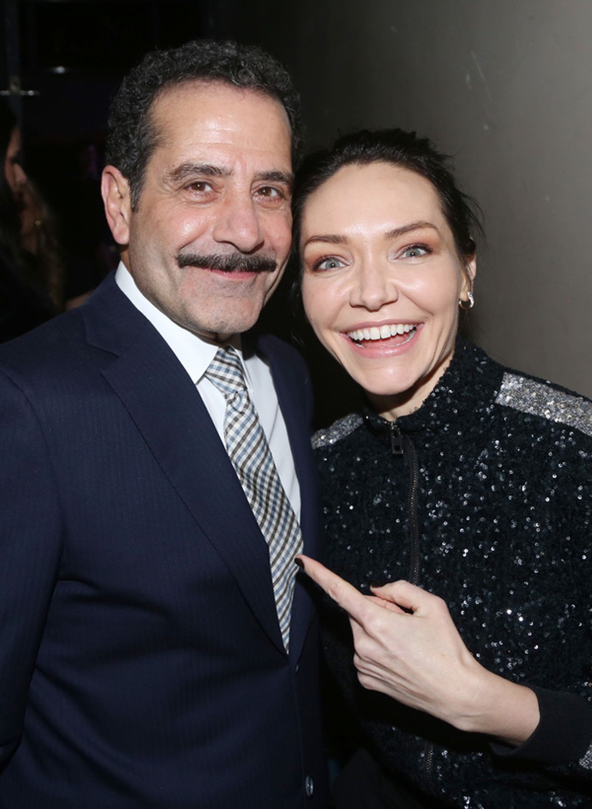 Tony Shalhoub, Katrina Lenk  at 